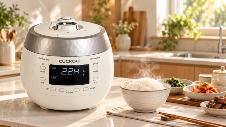 쿠쿠전기압력밥솥추천 CRP-R0695FGW 6인용｜매일 먹는 밥, 알맞은 양으로 편하게 풀스테인레스내솥